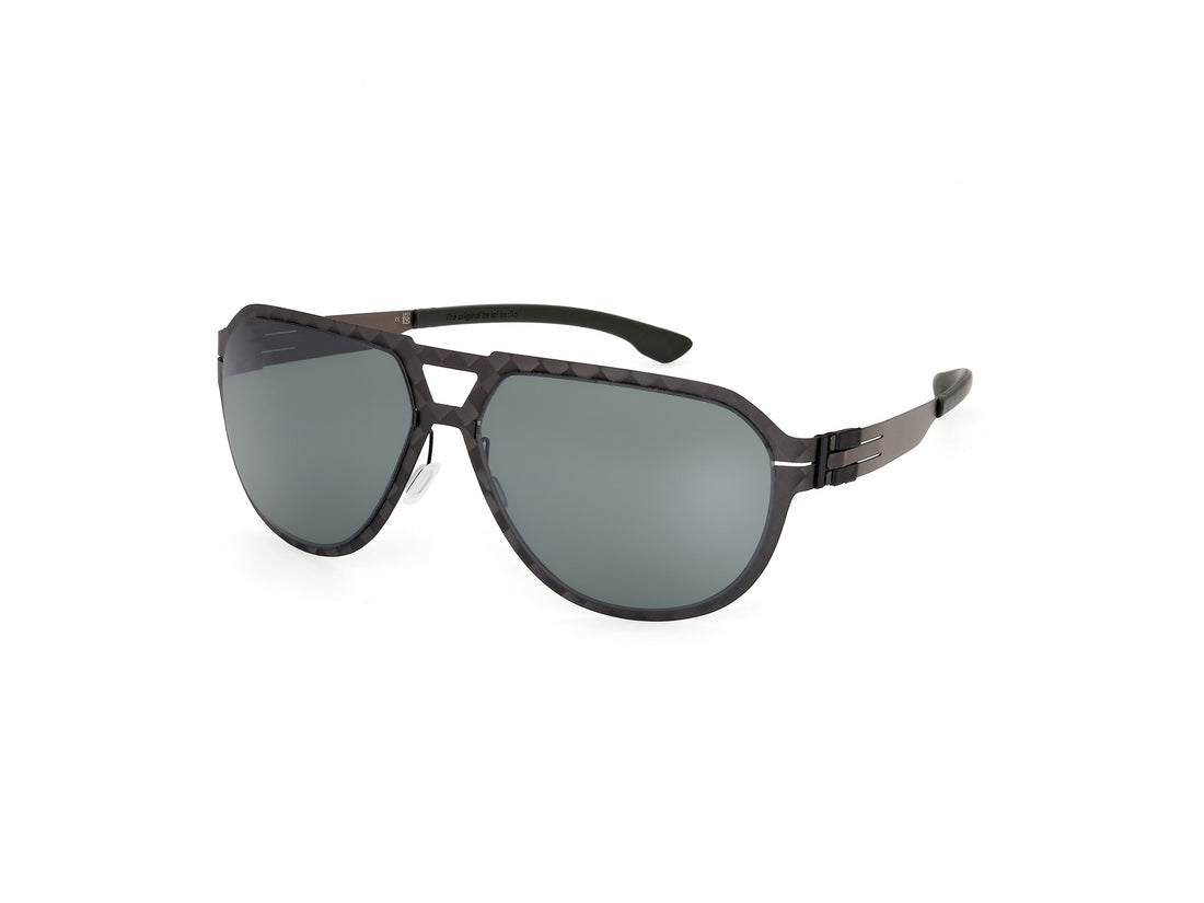 Óculos de sol ic! berlin ic0008 flx_s04 02r negro pilot unisex tamanho 61mm - Vista principal