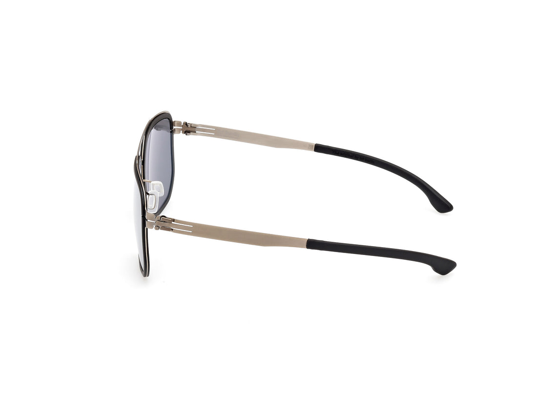 Óculos de sol ic! berlin ic0019 tantal 05a negro square masculino tamanho 54mm - Vista de detalhe