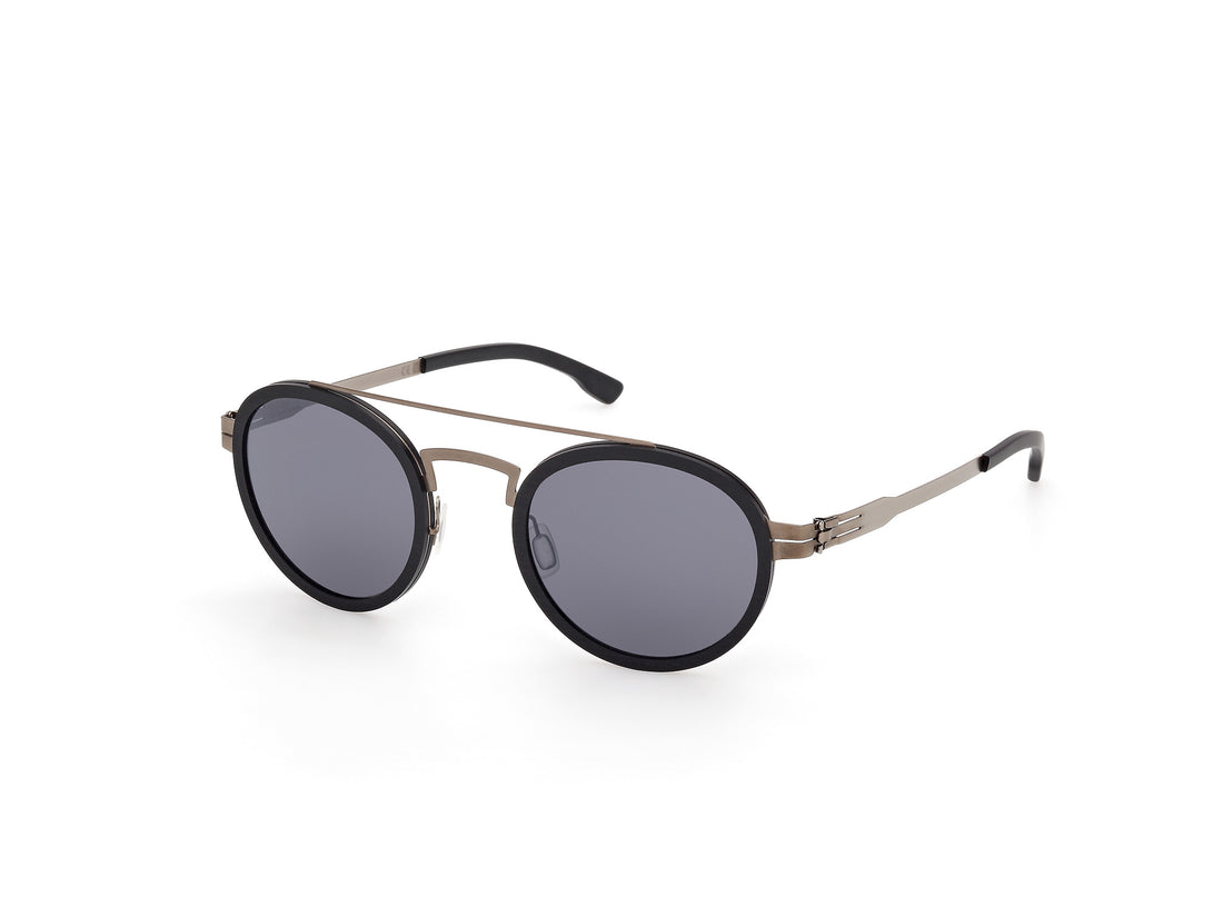 Óculos de sol ic! berlin ic0031 dakota 05a negro round unisex tamanho 50mm - Vista principal