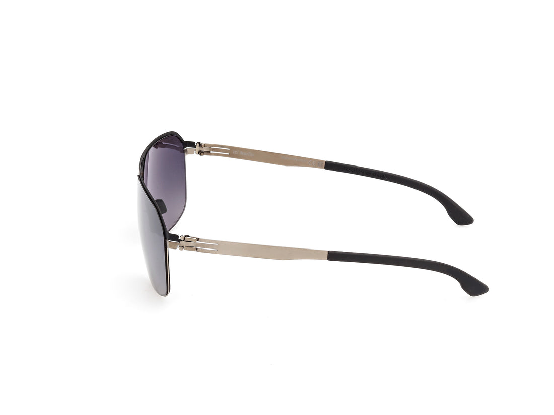 Gafas de sol ic! berlin ic0214 05b negro oval masculino talla 62mm - Vista de detalle