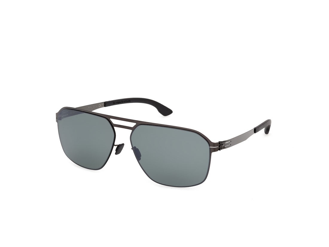 Gafas de sol ic! berlin ic0214 08r plateado oval masculino talla 62mm - Vista principal