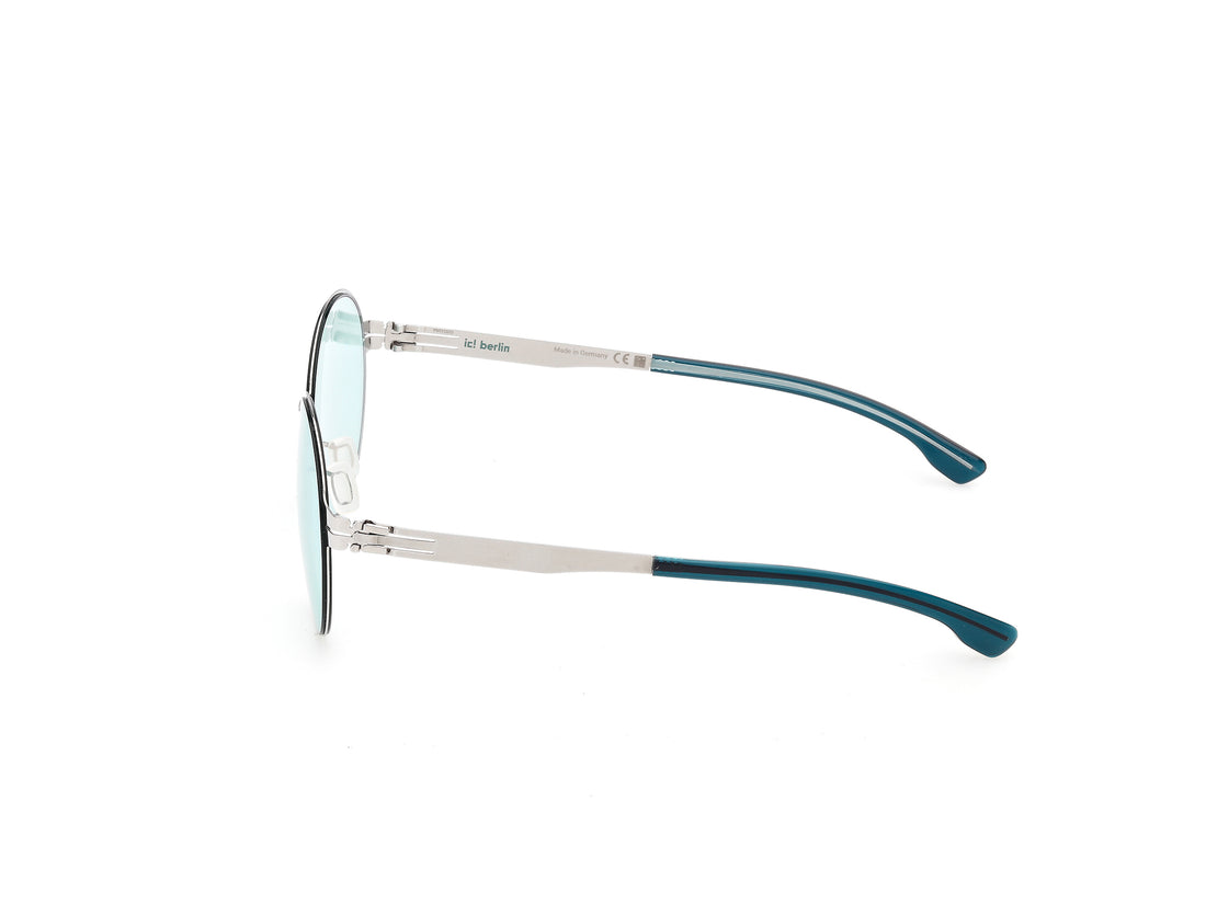 Gafas de sol ic! berlin ic0215 20v gris round unisex talla 53mm - Vista de detalle