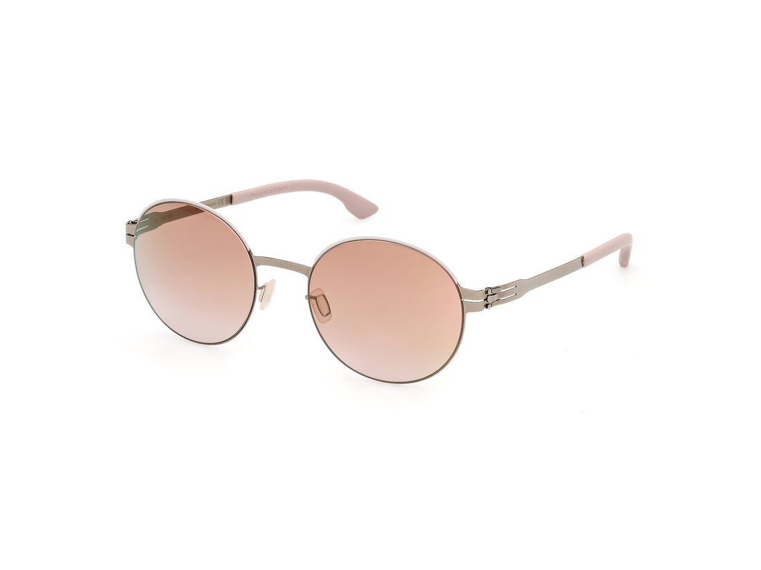 Gafas de sol ic! berlin ic0215 59f beige round unisex talla 53mm - Vista principal
