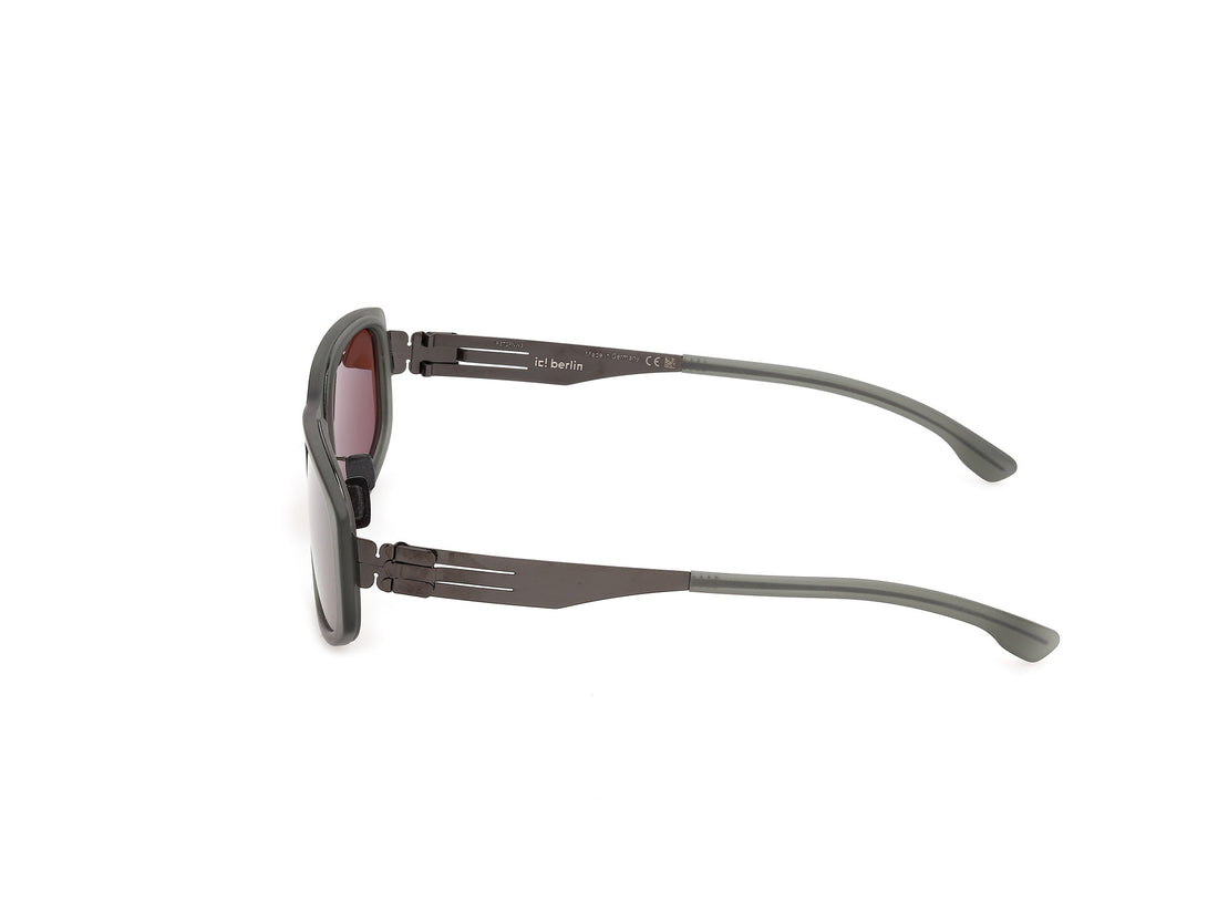 Gafas de sol ic! berlin ic0217 95e verde square unisex talla 55mm - Vista de detalle