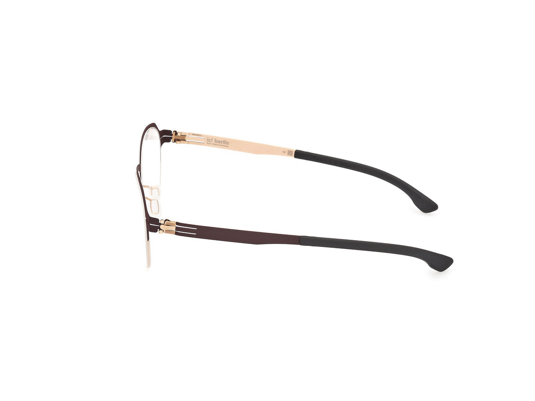 Prescription glasses ic! berlin ic5003 ari 071 burdeos femenino size 50mm - Detailed view