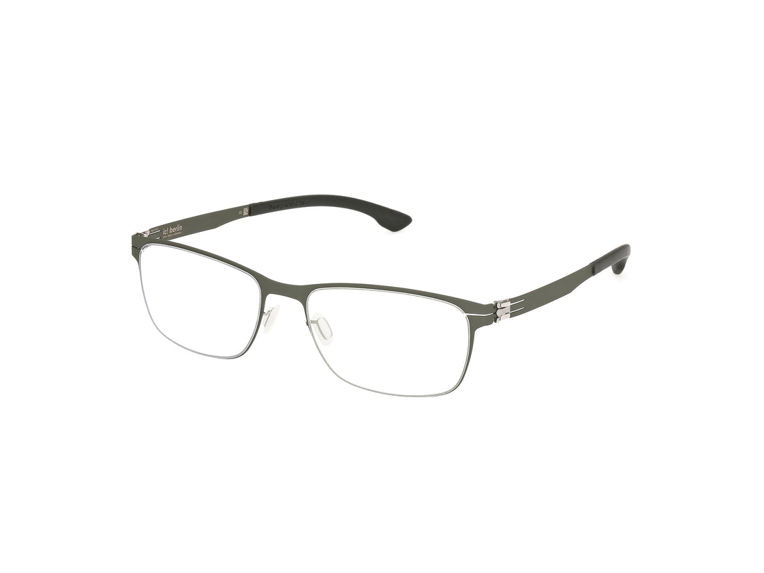 Prescription glasses ic! berlin ic5005 dennis n. 097 verde masculino size 53mm - Main view