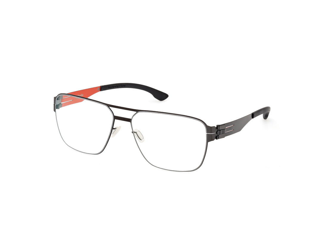 Prescription glasses ic! berlin ic5008 elias 008 plateado masculino size 59mm - Main view