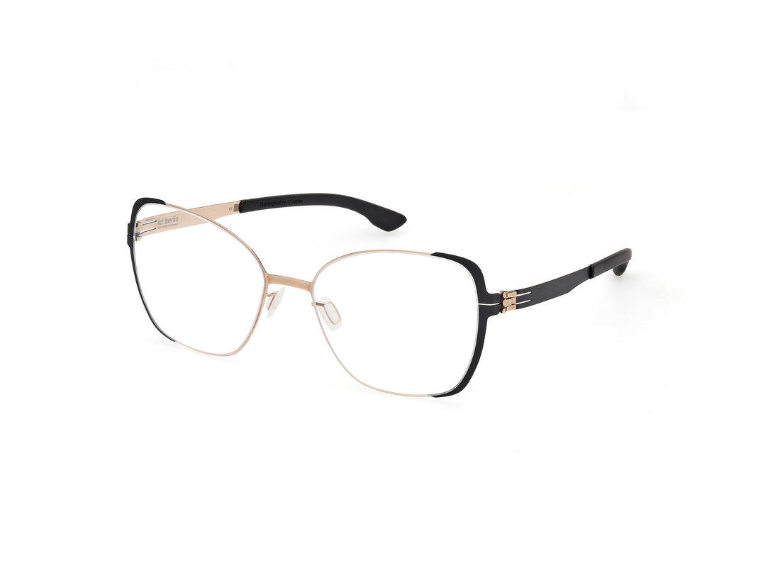 Prescription glasses ic! berlin ic5025 irine 005 negro femenino size 55mm - Main view