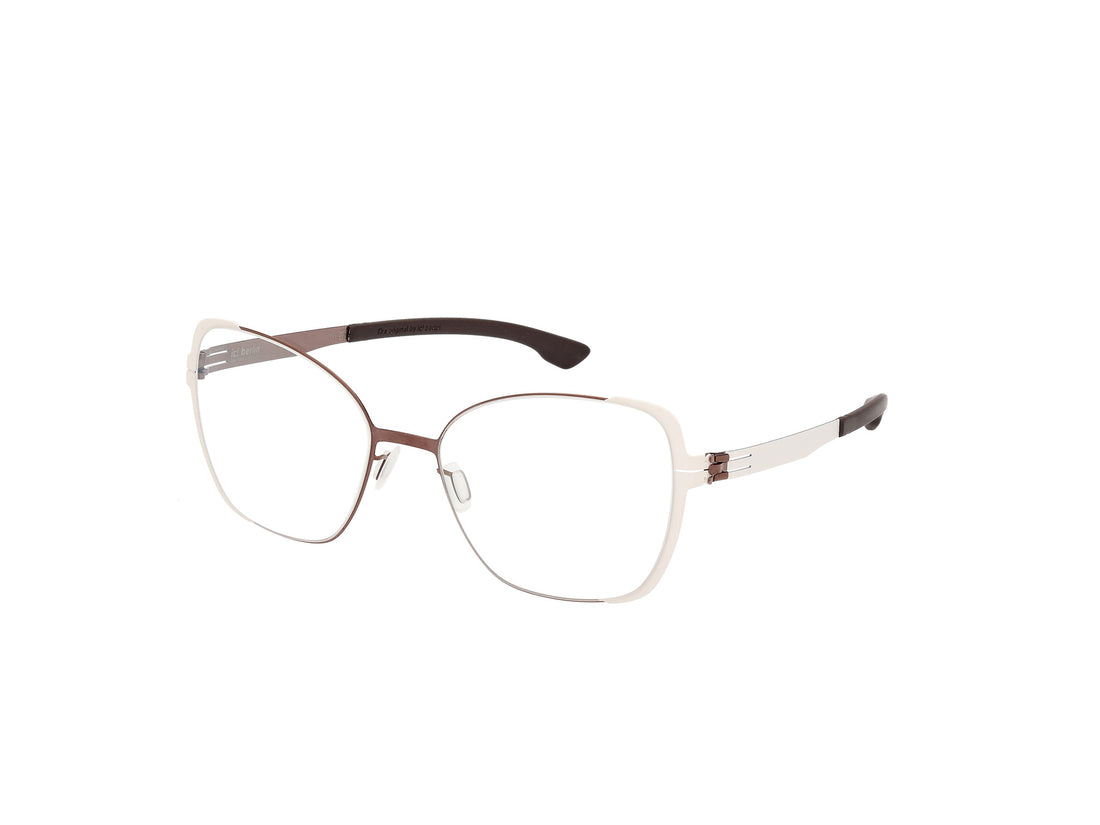 Prescription glasses ic! berlin ic5025 irine 024 blanco femenino size 55mm - Main view