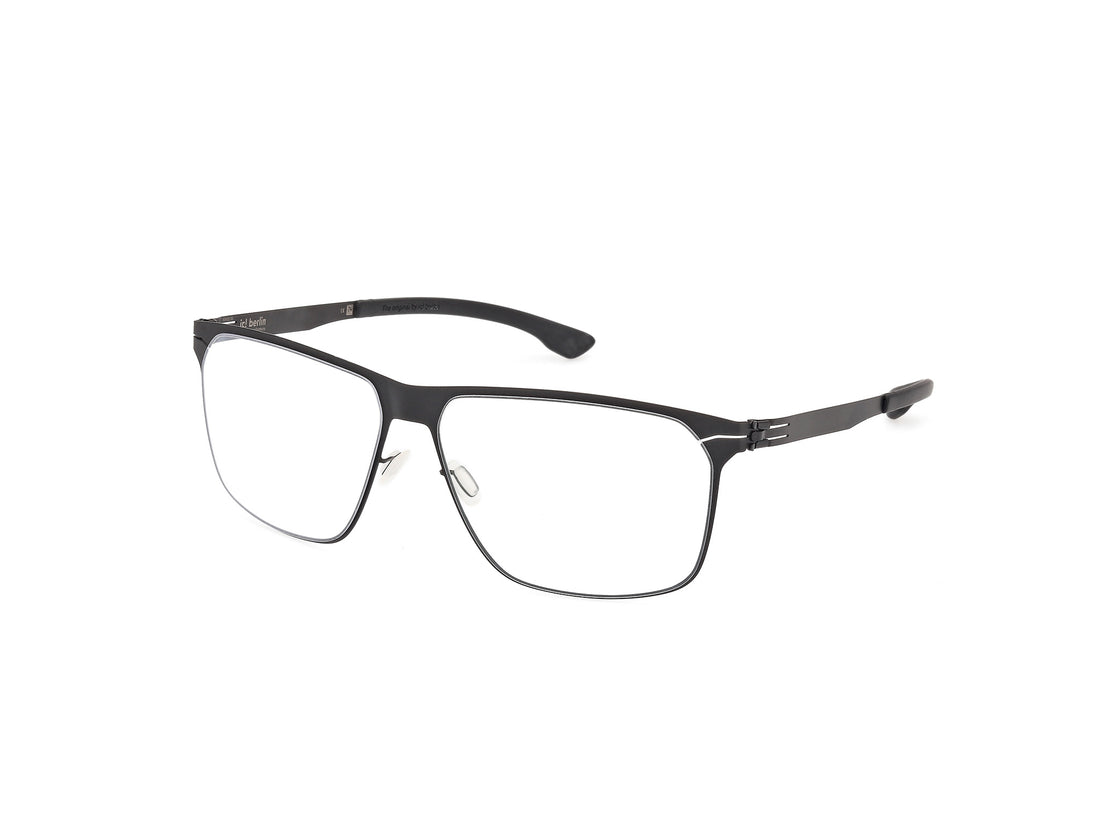 Prescription glasses ic! berlin ic5044 olaf 002 negro masculino size 62mm - Main view