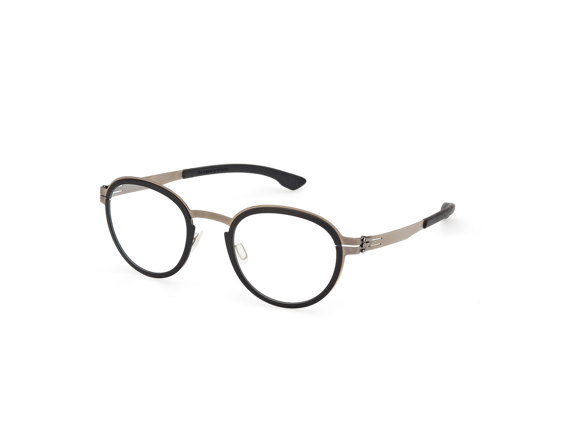 Prescription glasses ic! berlin ic5049 palladium 005 negro unisex size 48mm - Main view