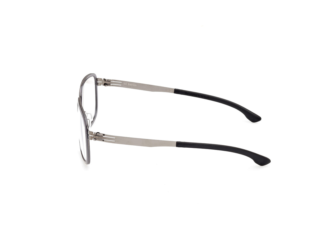 Prescription glasses ic! berlin ic5052 rhodium 05a negro masculino size 54mm - Detailed view