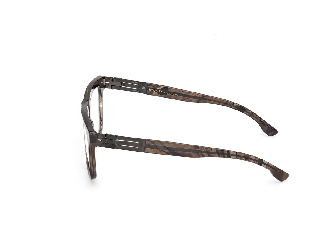 Prescription glasses ic! berlin ic5076 liam 048 marron masculino size 53mm - Detailed view