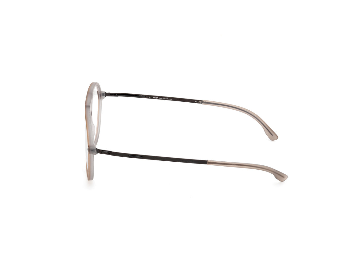 Prescription glasses ic! berlin ic5077 harper 049 marron unisex size 54mm - Detailed view