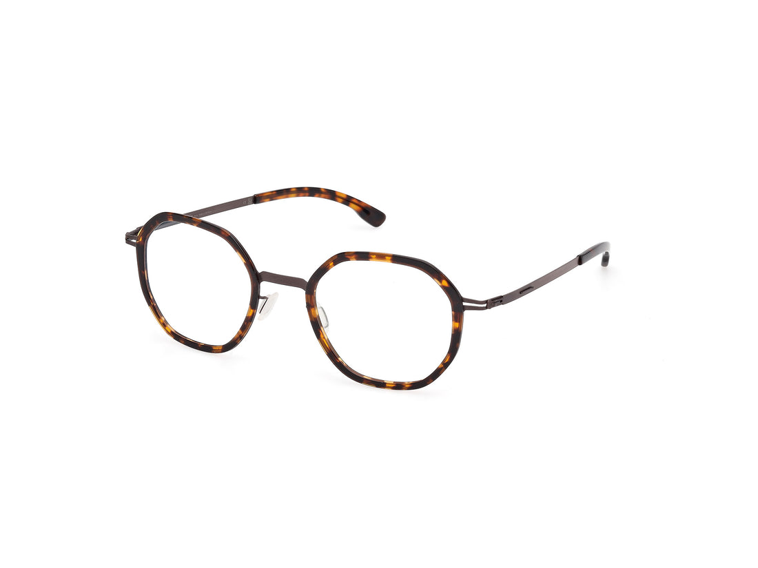 Prescription glasses ic! berlin ic5089 raja 050 marron unisex size 48mm - Main view