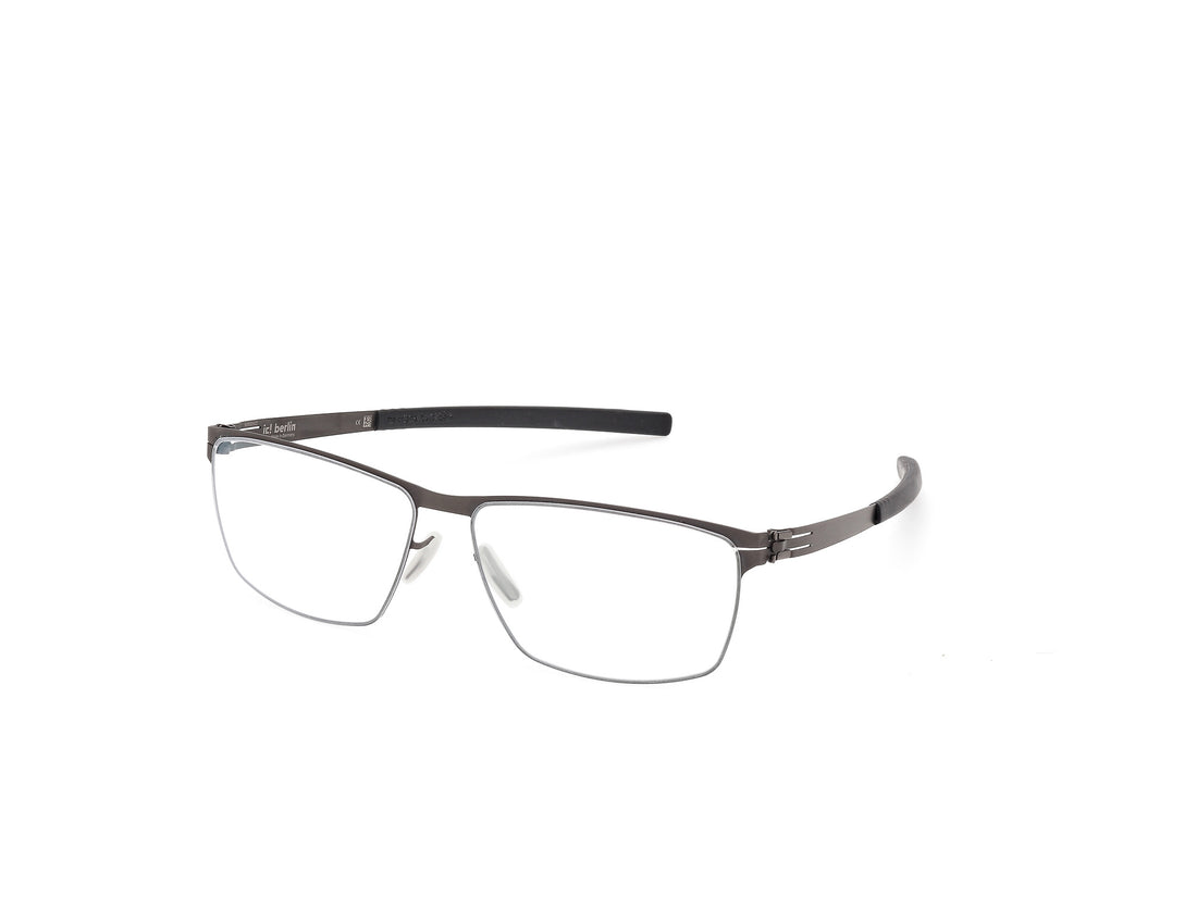 Prescription glasses ic! berlin ic5095 sven h. 02a negro masculino size 57mm - Main view
