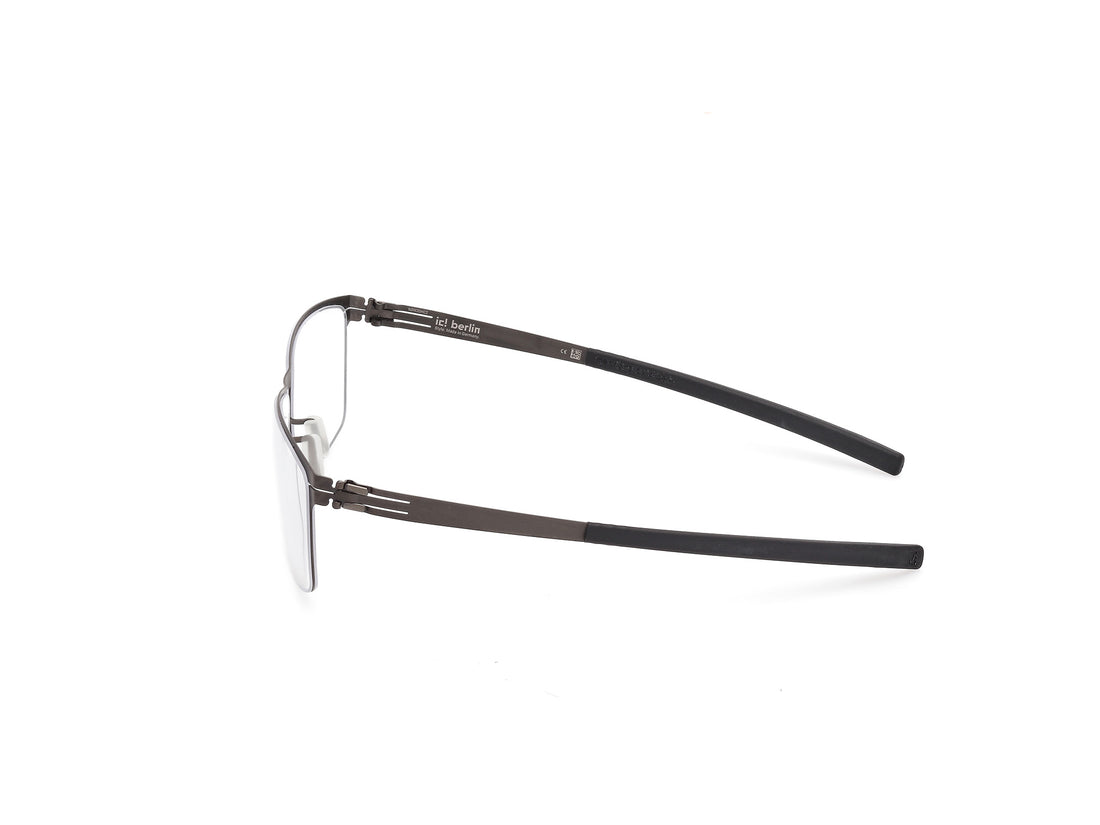 Prescription glasses ic! berlin ic5095 sven h. 02a negro masculino size 57mm - Detailed view