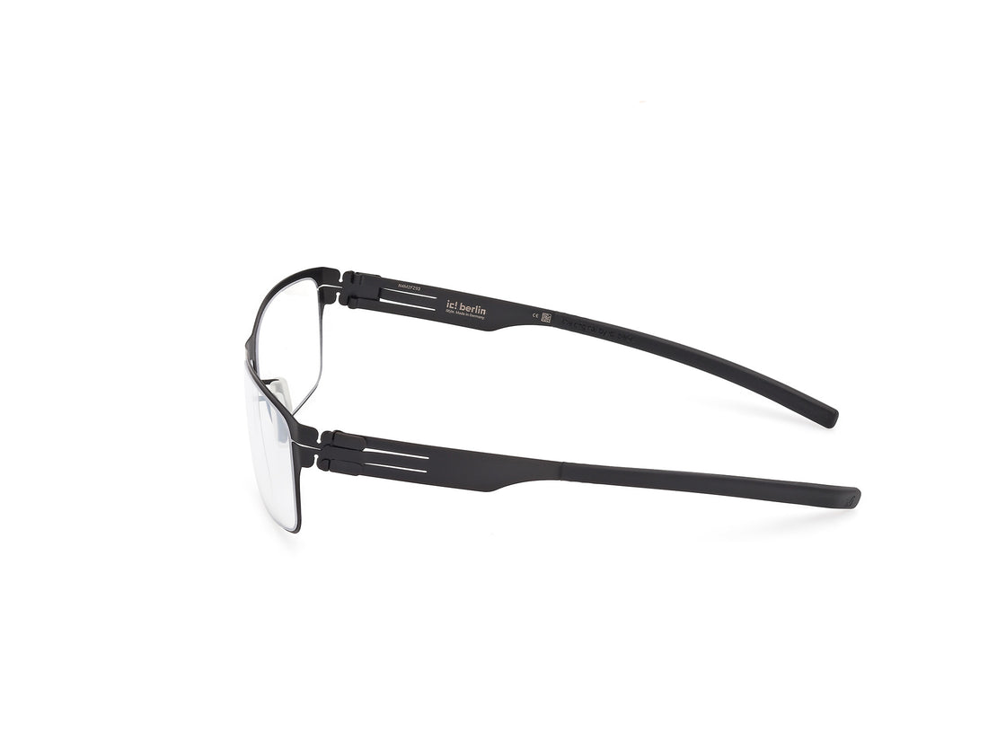 Prescription glasses ic! berlin ic5098 paul r. 02a negro masculino size 55mm - Detailed view