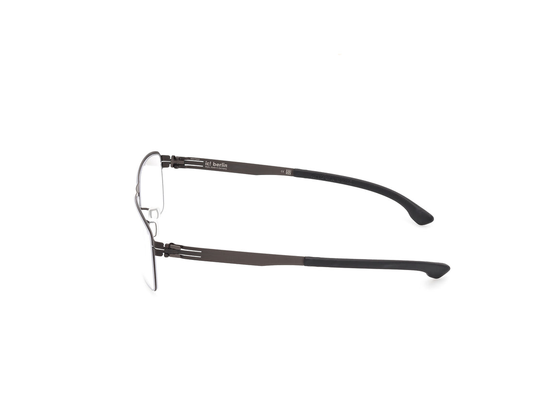 Prescription glasses ic! berlin ic5106 lars d. 002 negro masculino size 56mm - Detailed view
