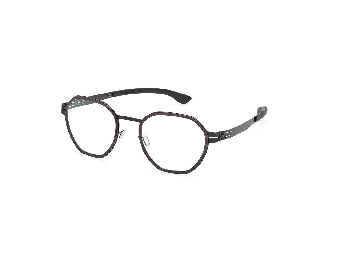 Prescription glasses ic! berlin ic5112 carbon 05b negro unisex size 49mm - Main view