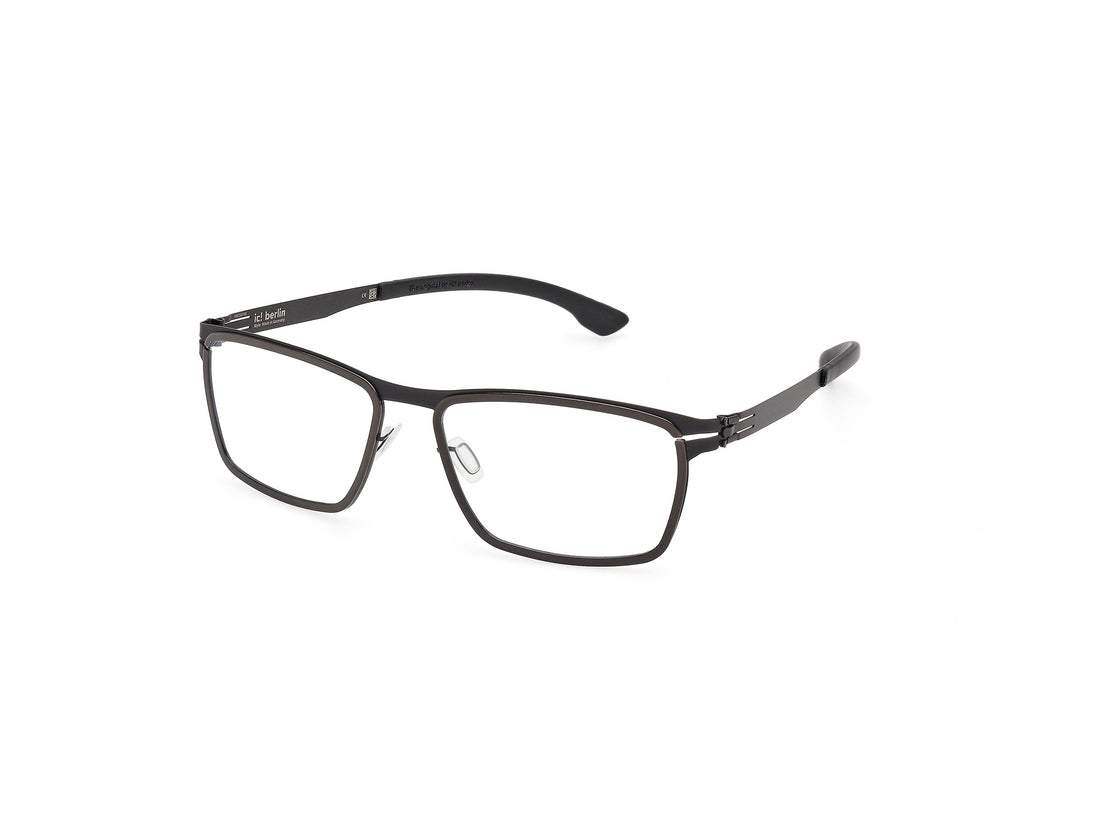 Prescription glasses ic! berlin ic5113 chromium 05a negro masculino size 56mm - Main view