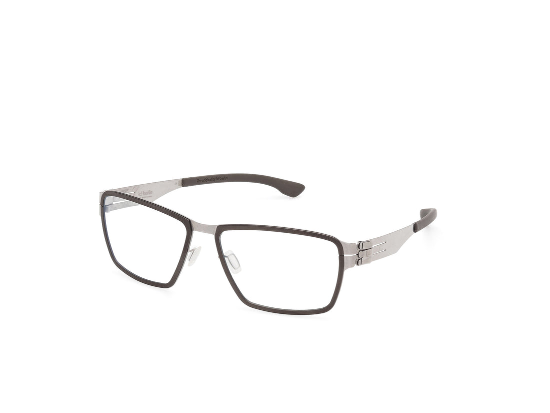 Prescription glasses ic! berlin ic5114 nitrogen 002 negro masculino size 57mm - Main view