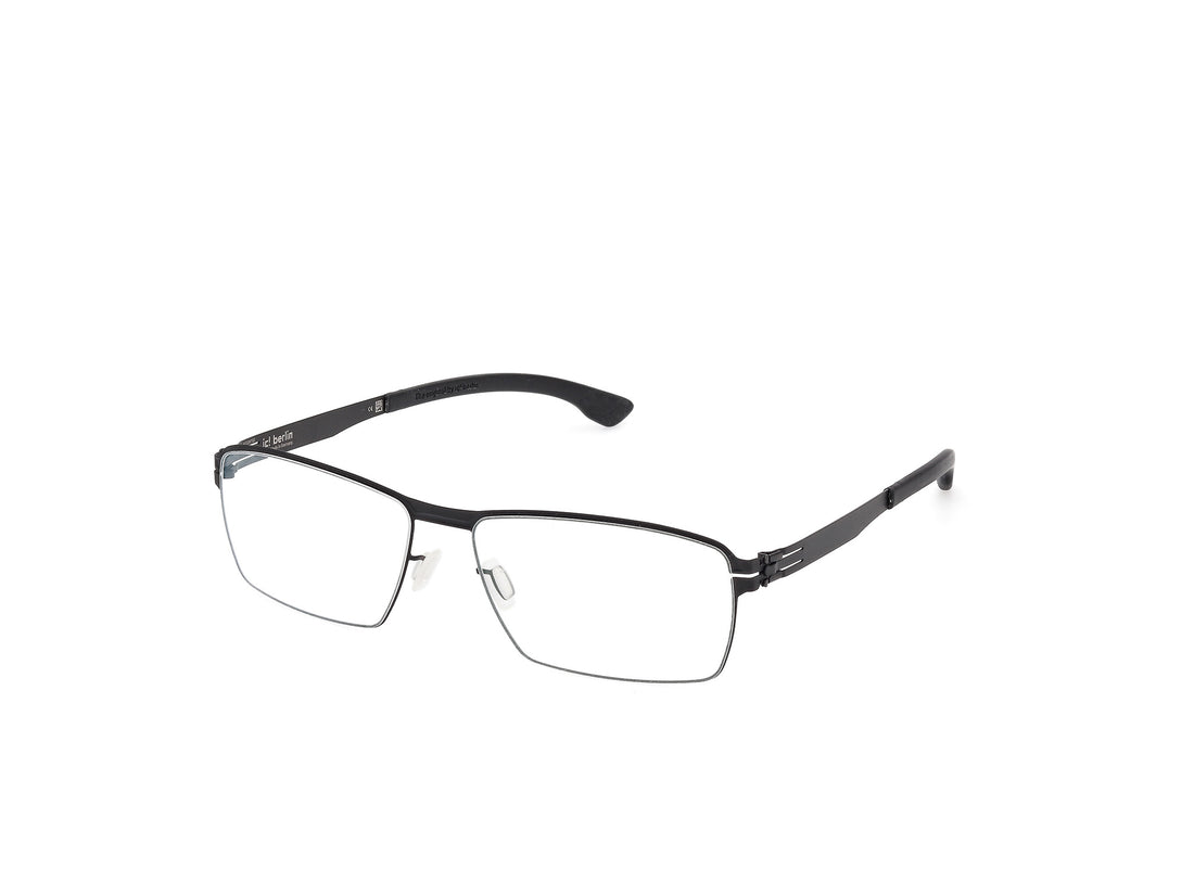 Prescription glasses ic! berlin ic5124 lars decor 001 negro masculino size 56mm - Main view