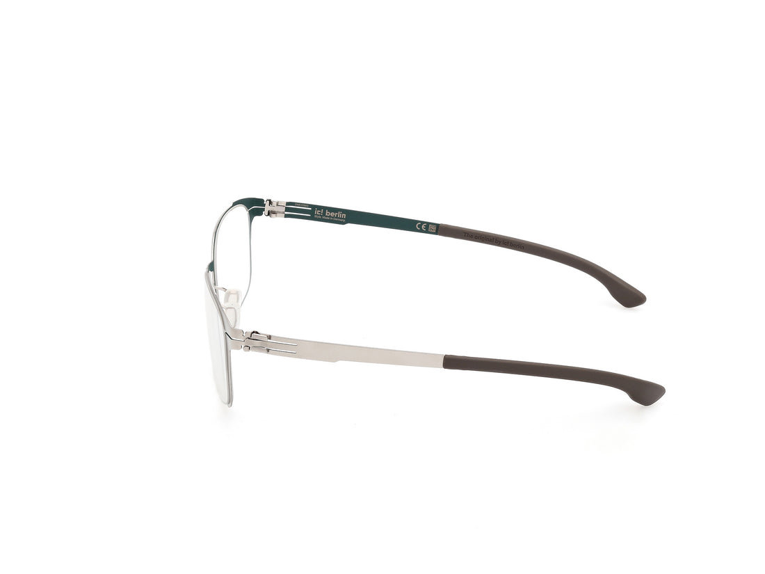 Lunettes de vue ic! berlin ic5139 remy 098 verde masculino taille 55mm - Vue détaillée