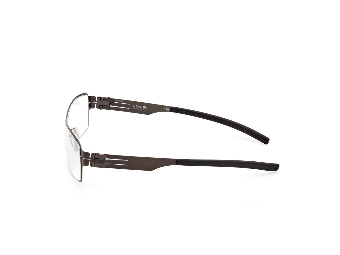 Prescription glasses ic! berlin ic5148 gilbert t. 002 negro masculino size 55mm - Detailed view