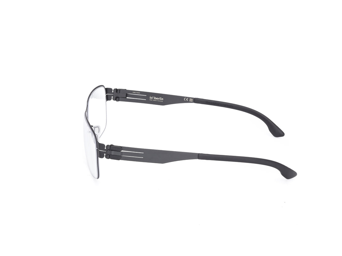 Lunettes de vue ic! berlin ic5156 silvan 02a negro square masculino taille 58mm - Vue détaillée