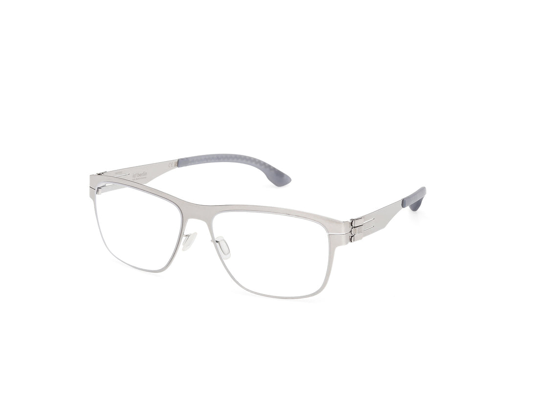 Lunettes de vue ic! berlin ic5157 bert 020 gris browline unisex taille 56mm - Vue principale