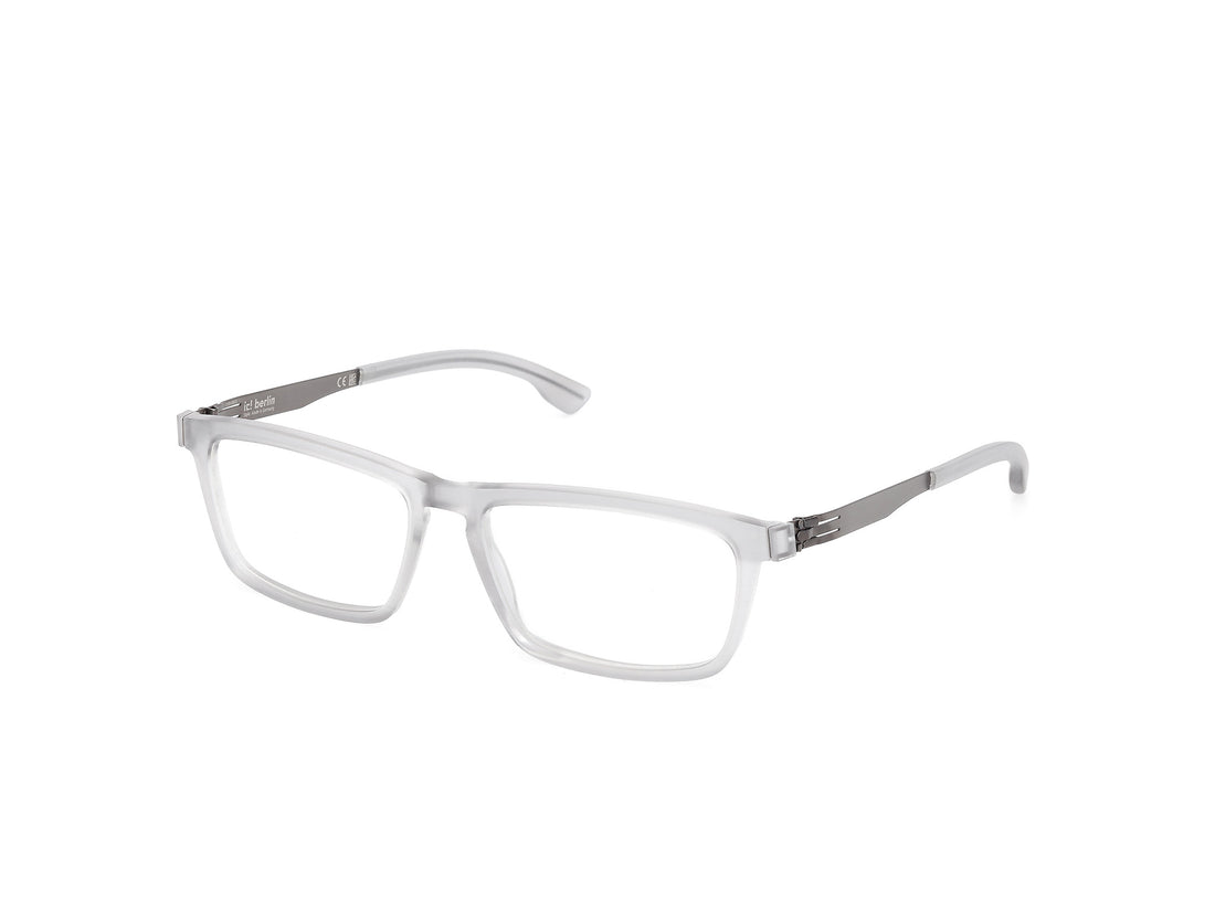 Lunettes de vue ic! berlin ic5160 miles 020 gris browline masculino taille 55mm - Vue principale