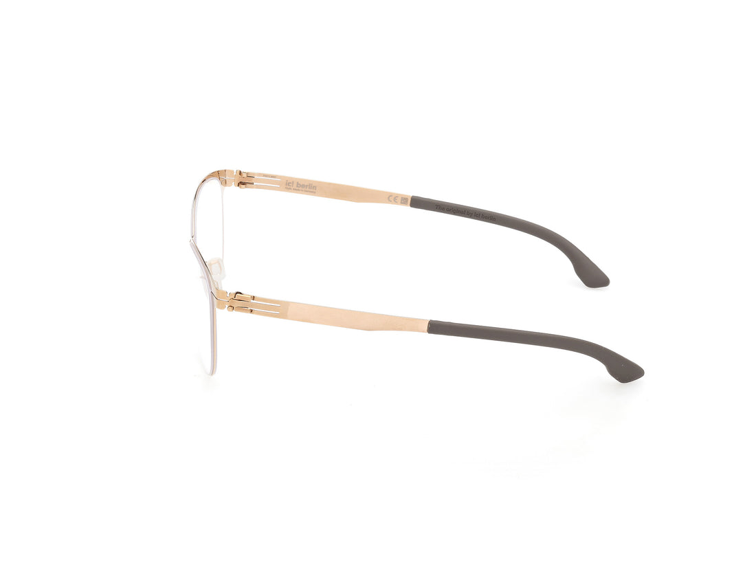 Lunettes de vue ic! berlin ic5164 laura 028 dorado cat eye femenino taille 51mm - Vue détaillée