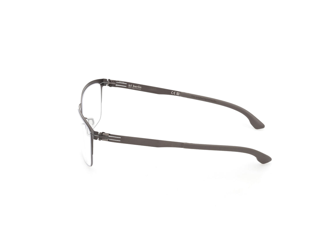 Lunettes de vue ic! berlin ic5165 emmett 002 negro round unisex taille 56mm - Vue détaillée