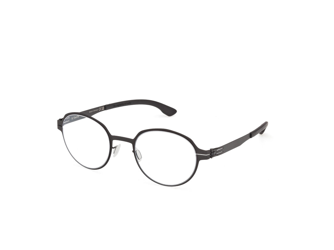 Prescription glasses ic! berlin ic5171 kleo 002 negro round unisex size 49mm - Main view