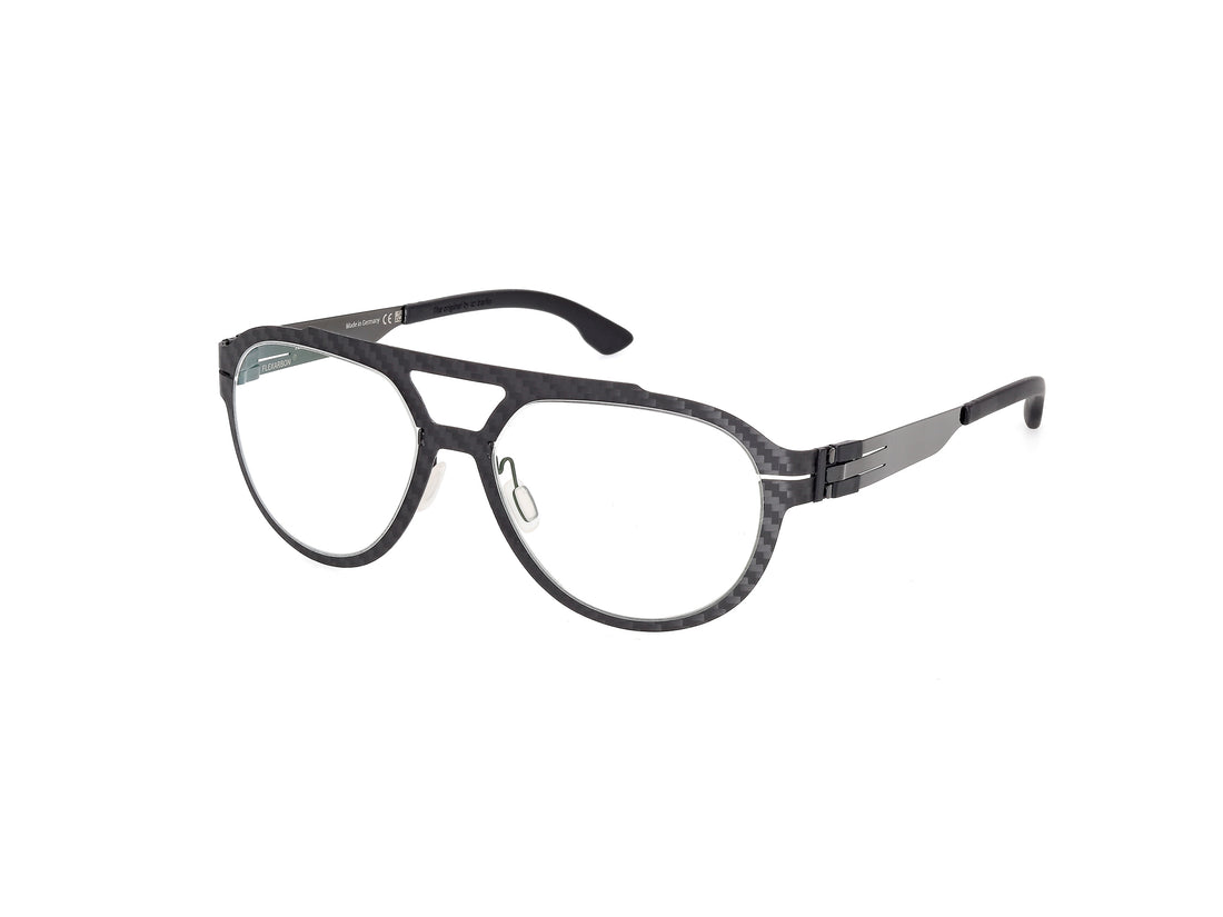 Gafas graduadas ic! berlin ic5335 02a negro oval unisex talla 55mm - Vista principal