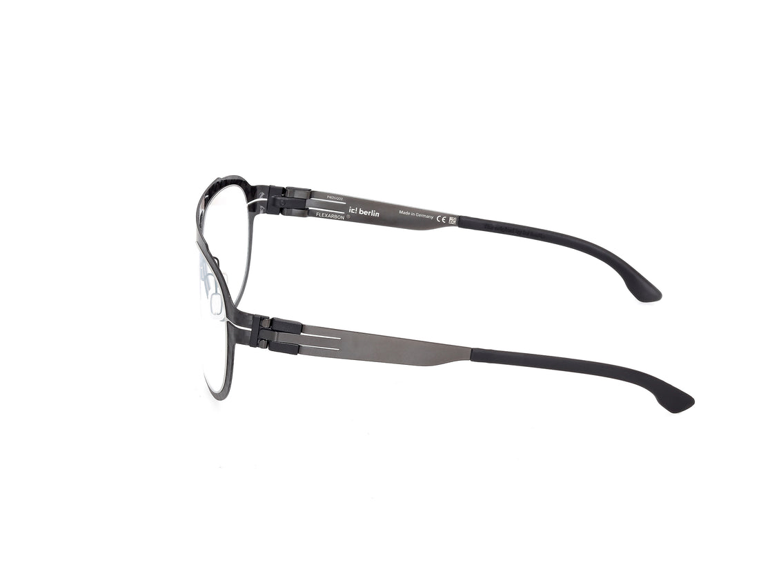 Gafas graduadas ic! berlin ic5335 02a negro oval unisex talla 55mm - Vista de detalle