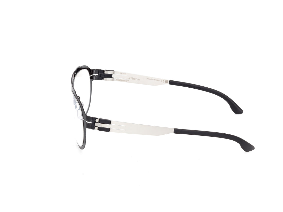 Gafas graduadas ic! berlin ic5335 02b negro oval unisex talla 55mm - Vista de detalle