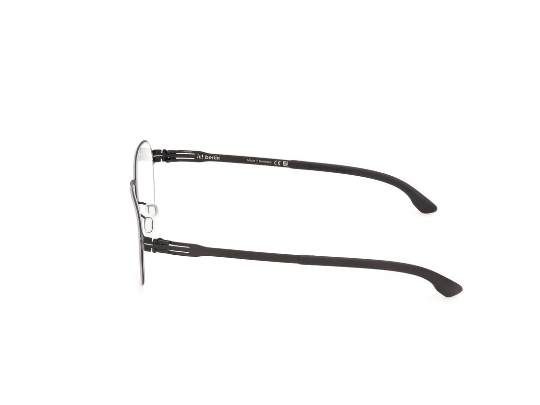 Lunettes de vue ic! berlin ic5364 etienne 002 negro round masculino taille 50mm - Vue détaillée
