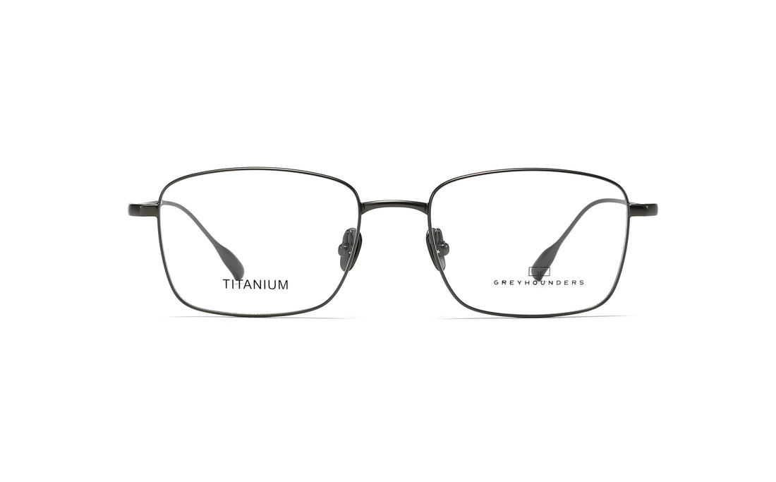 Occhiali da vista greyhounders duk c3 s grey gris rectangular masculino taglia 53mm - Vista dettagliata