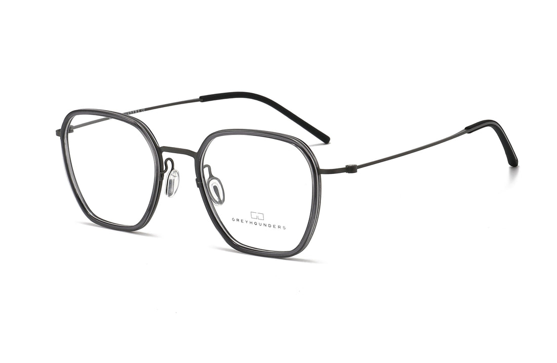 Occhiali da vista greyhounders 8044 c5 s grey gris geometric unisex taglia 52mm - Vista principale