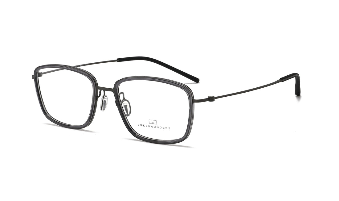Dioptrijske naočale greyhounders 8045 c2 s grey gris rectangular masculino veličina 54mm - Glavni prikaz