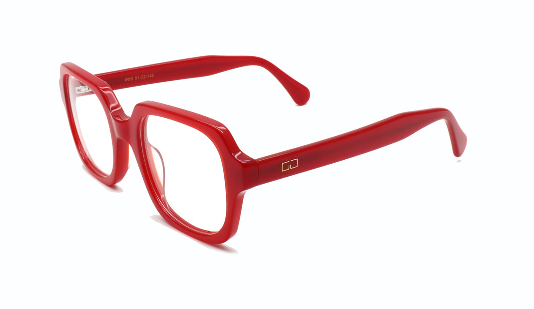 Occhiali da vista greyhounders iris c1 rojo square femenino taglia 51mm - Vista principale