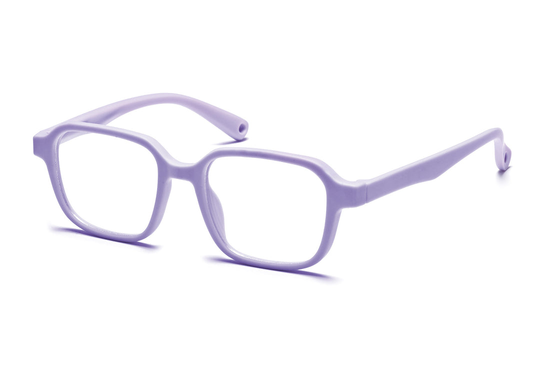 Óculos graduados greyhounders k12 k12f morado square infantil tamanho 46mm - Vista principal