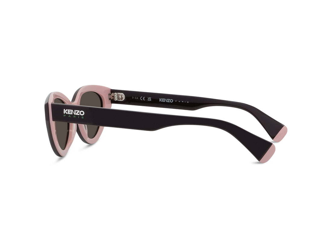 Occhiali da sole kenzo aka kz40204i 69e bordeaux cat eye femenino taglia 53mm - Vista dettagliata