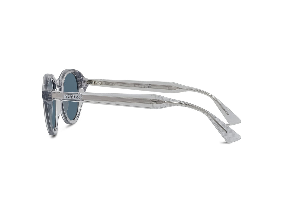 Occhiali da sole kenzo weave kz40211i 20v grey round unisex taglia 47mm - Vista dettagliata