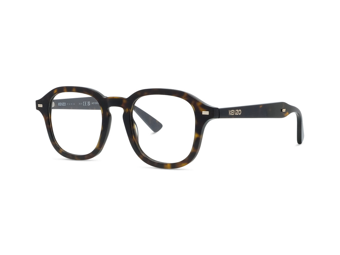 Brillen kenzo weave kz50226i 052 havana geometric masculino größe 48mm - Hauptansicht