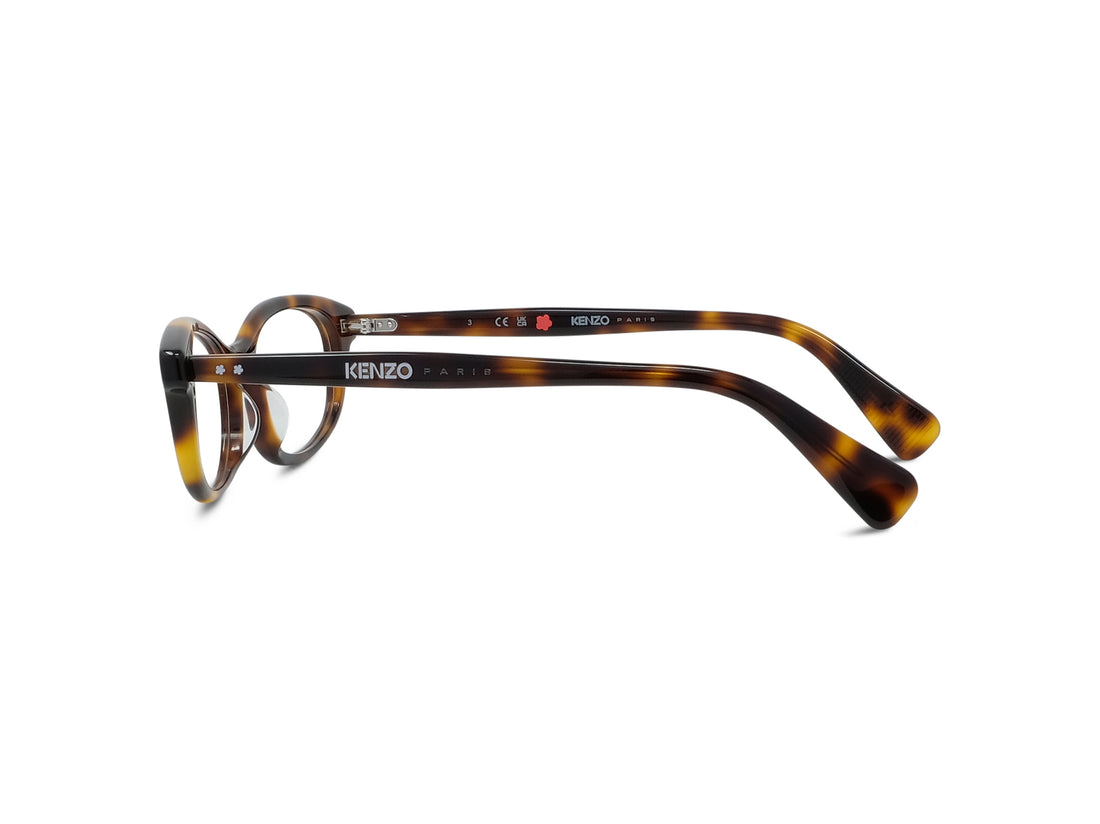 Brillen kenzo boke flower kz50233i 053 havana geometric femenino größe 52mm - Detailansicht