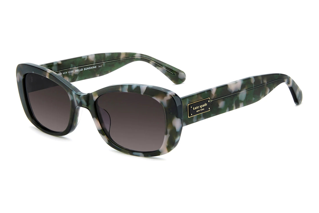Sunglasses kate spade ks beryl 2/g/s p8j 3x verde rectangular femenino size 53mm - Main view