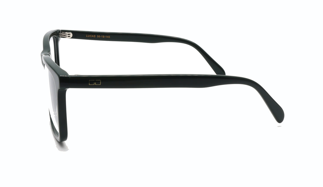 Occhiali da vista greyhounders lucas c1 verde rectangular masculino taglia 56mm - Vista dettagliata